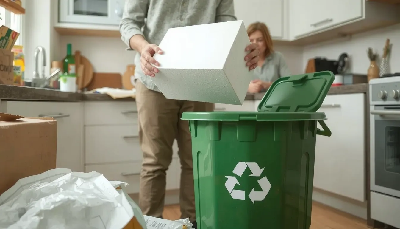 polystyrène recyclage